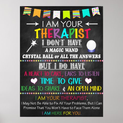 Magic Therapist Office Decor Poster