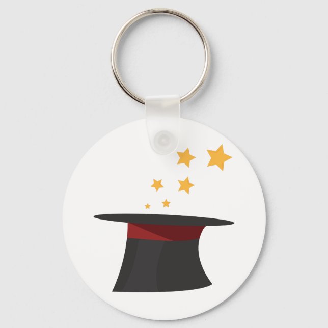 Magic Top Hat Keychain (Front)
