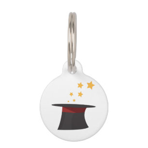 Magic Top Hat Pet ID Tag