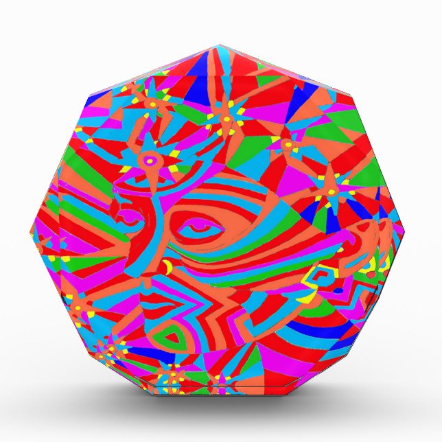 Magic Trance 2  Acrylic Award (Front)