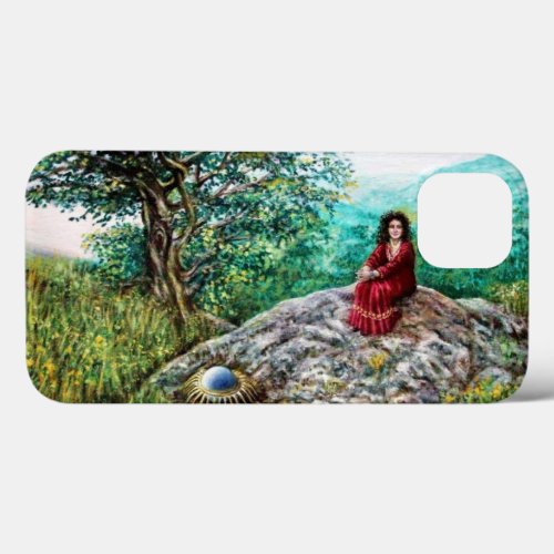 MAGIC TREE  Dawn In the Wood and Lady in Red iPhone 13 Case