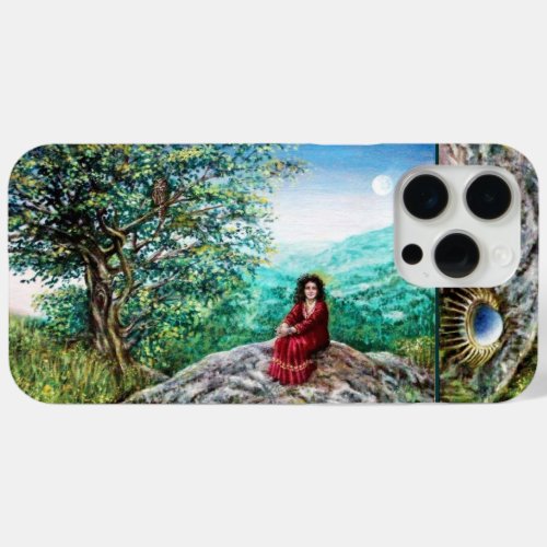 MAGIC TREE  Dawn In the Wood and Lady in Red  iPhone 15 Pro Max Case