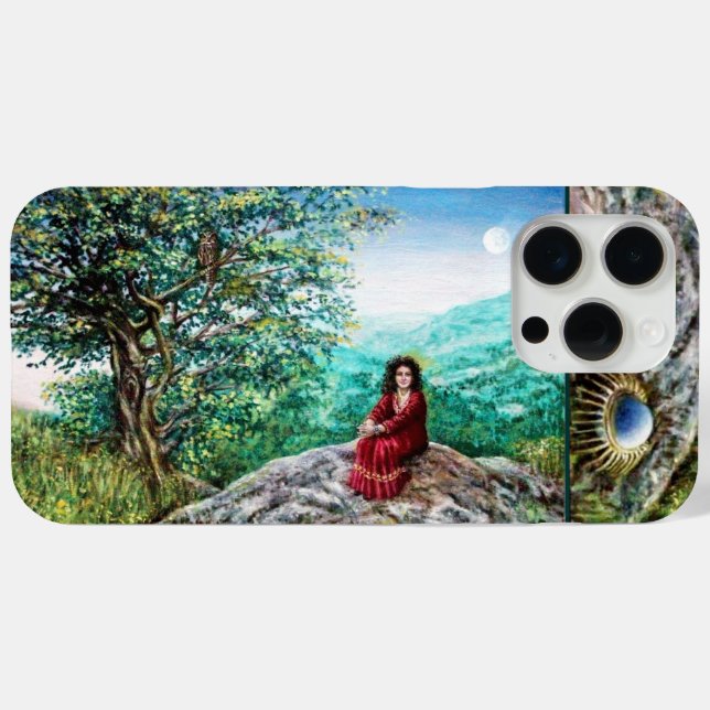 MAGIC TREE / Dawn In the Wood and Lady in Red  Case-Mate iPhone Case (Back (Horizontal))