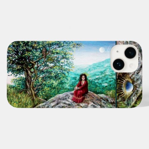 MAGIC TREE  Dawn In the Wood and Lady in Red  Case_Mate iPhone 14 Case