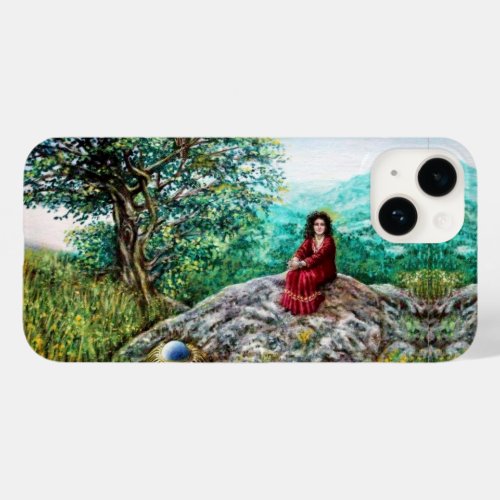 MAGIC TREE  Dawn In the Wood and Lady in Red Case_Mate iPhone 14 Case