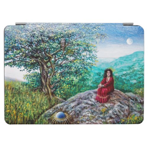 MAGIC TREE  Dawn In the Woodland and Lady in Red iPad Air Cover