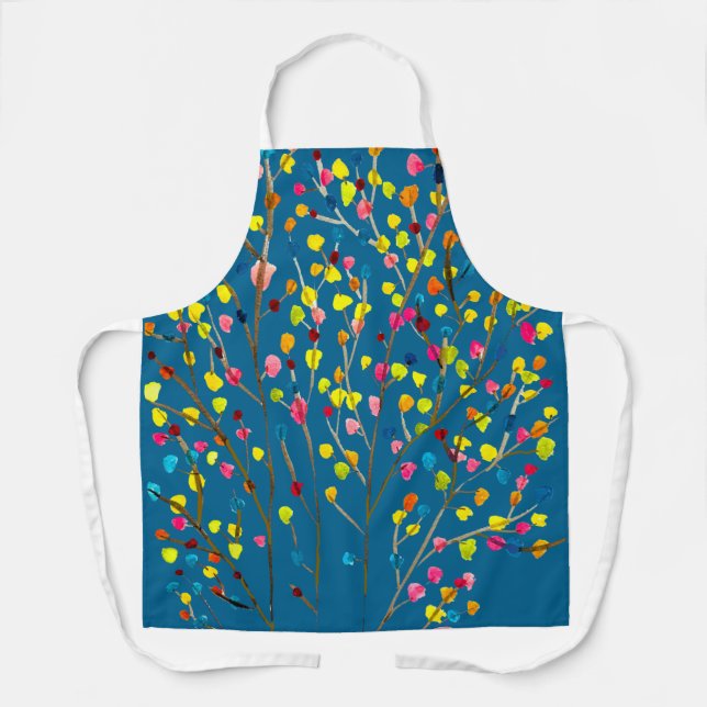 Magic tree rainbow tree apron (Front)