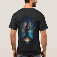 Funny Meme Men's T-shirt Wise Mystical Tree Game T-shirt 