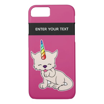 Magic Unicorn Cat = Kittycorn iPhone 8/7 Case