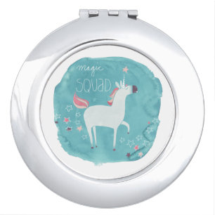 Magic Unicorn Squad Compact Mirror