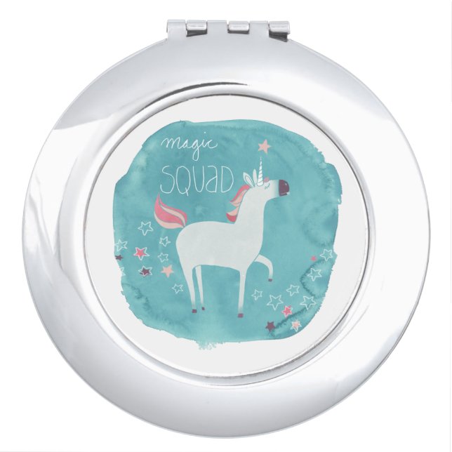 Magic Unicorn Squad Compact Mirror (Front)