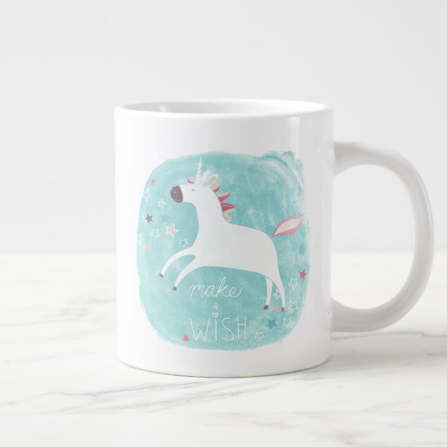 Magic Unicorn Squad - Make a Wish Giant Coffee Mug (Right)