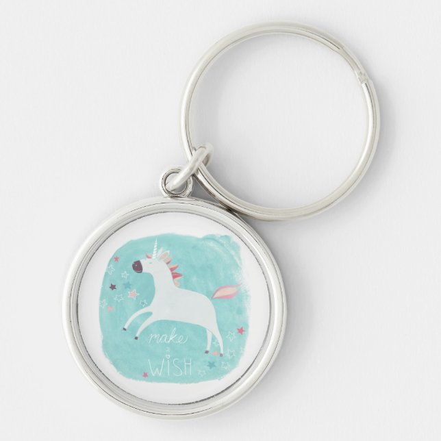 Magic Unicorn Squad - Make a Wish Keychain (Front)