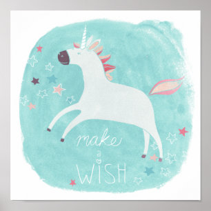 Magic Unicorn Squad - Make a Wish Poster