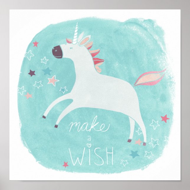 Magic Unicorn Squad - Make a Wish Poster (Front)
