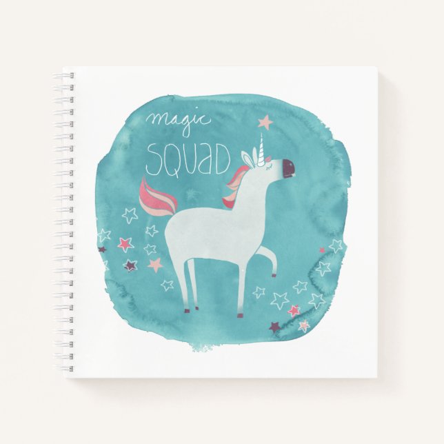 Magic Unicorn Squad Notebook (Front)