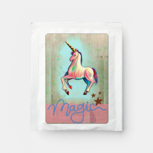 Magic unicorn tea bag drink mix