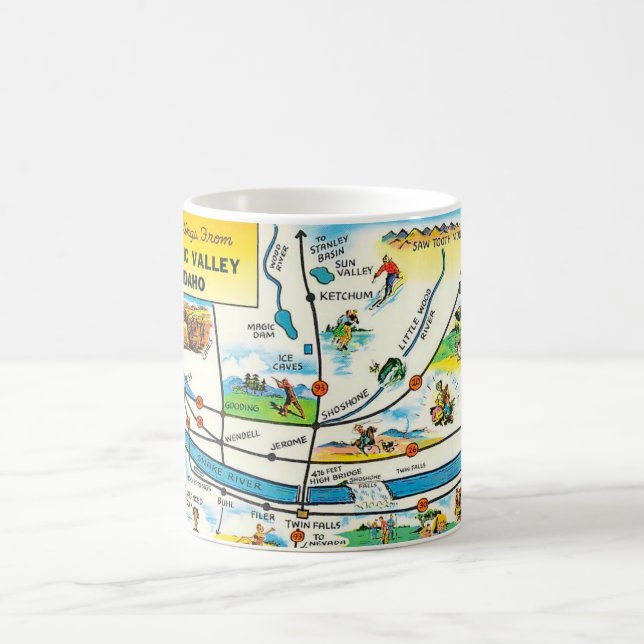 Magic Valley Idaho Greeting Mug (Center)
