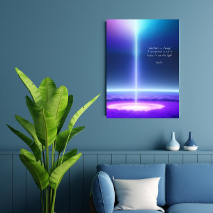 Magic Vibrant Manifestation Quote Acrylic Print