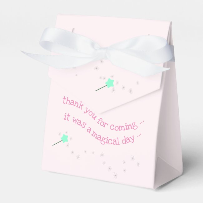 Magic Wand Babyshower 'Thank You'