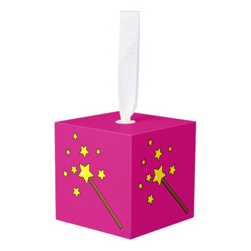 Magic Wand Cube Ornament