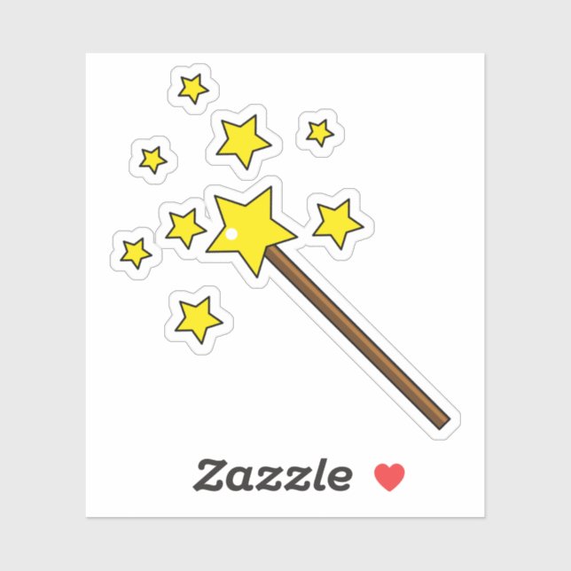 Magic Wand Sticker (Sheet)
