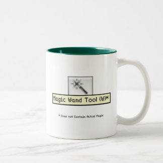 Magic Wand Tool. Two-Tone Coffee Mug