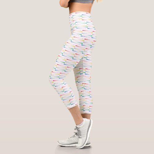 Magic Wands High Waisted Capri Leggings 