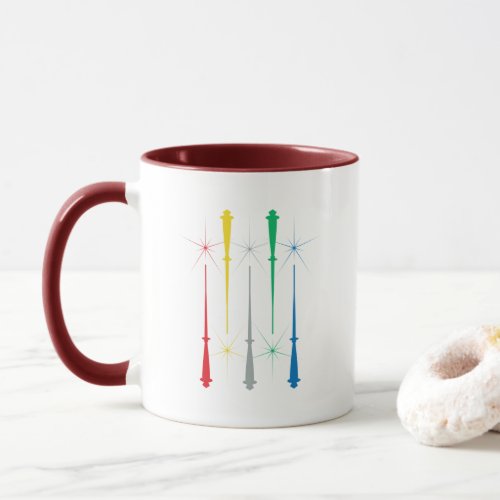 Magic Wands Mug 11oz Dark Red