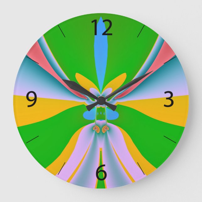 Magic Way Round Clocks - Customized (Front)