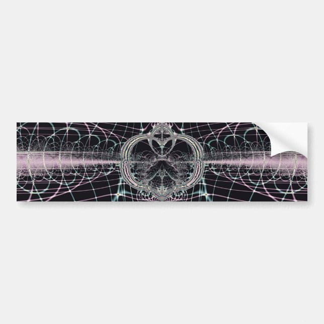 Magic Web Bumper Sticker (Front)