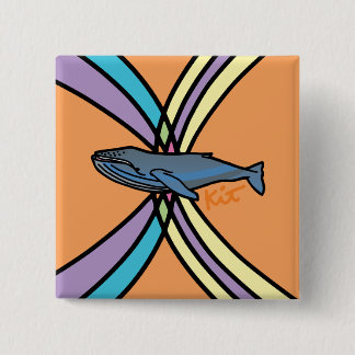 magic whale button. button