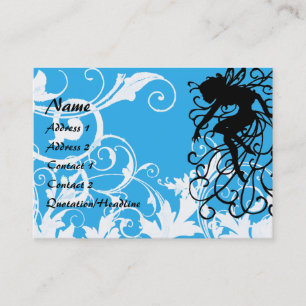 Magic White Garden -  Customized Business Card