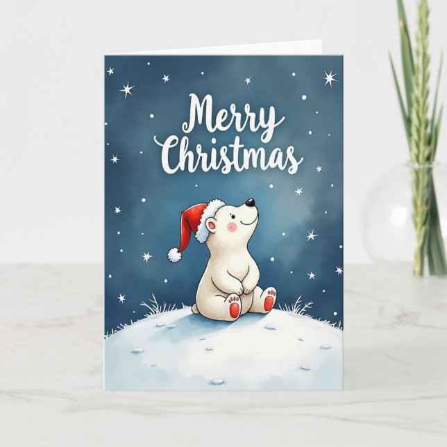 Magic Winter Christmas Card (Front)