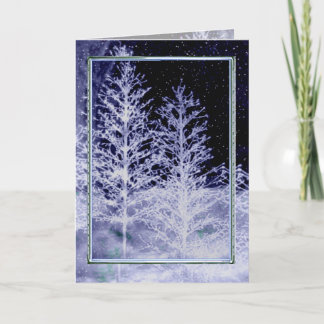 Magic Winter Night Card