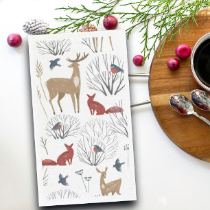 Magic Winter Wonderland Paper Guest Towels