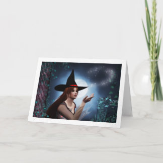 Magic Witch Card