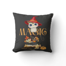 Magic Witch Owl Fall Themed Personalized