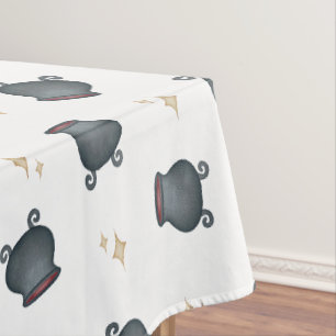 Magic Witches Caldron Halloween Kids Birthday Tablecloth