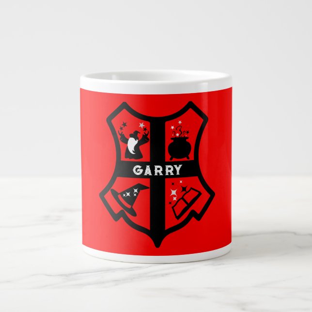 Magic Wizard Gift Giant Coffee Mug (Front)