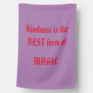 Magic Words Weatherproof Personal House Flag -