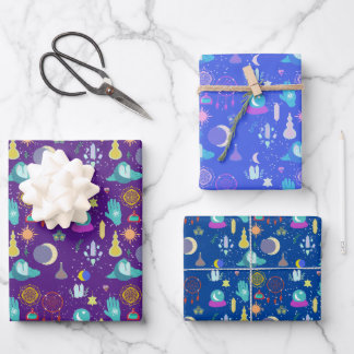 Magic wrapping paper sheets