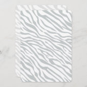 Magic Zebra Stripes Click to Customize Grey Color (Front/Back)