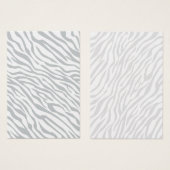 Magic Zebra Stripes Click to Customize Grey Color (Front & Back)