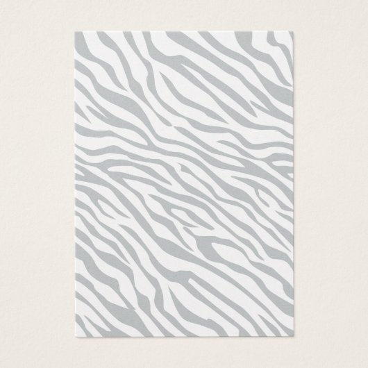 Magic Zebra Stripes Click to Customize Grey Color (Front)