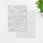Magic Zebra Stripes Click to Customize Grey Color (Desk)