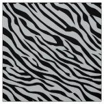 Magic Zebra Stripes Click to Customize Grey Color Fabric