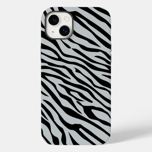 Magic Zebra Stripes Click to Grey Color Case_Mate iPhone 14 Plus Case