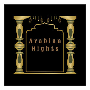 Magical 1001 Arabian Nights Scheherazade Poster