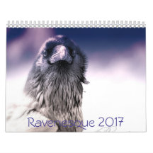 Magical 2017 Raven Calendar